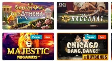 Slotum Casino online games