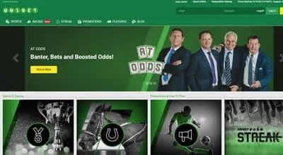 Unibet Australia Homepage