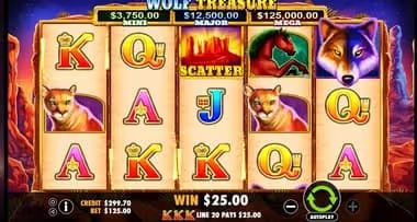 Wolf Treasure Slot Game