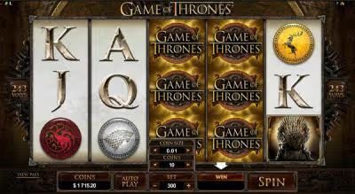 All men must play Game of Thrones TM online slot with 243 ways to win 0 0 2 1