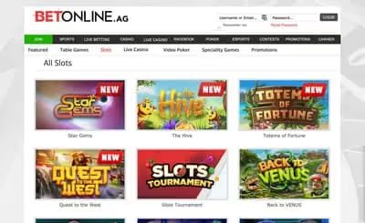 BetOnline Casino Games