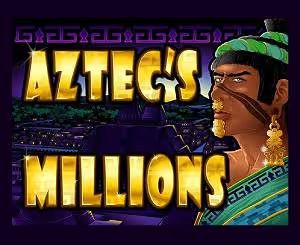 Aztec Millions progressive jackpot slot logo