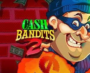 cash bandits 2 slots game logo