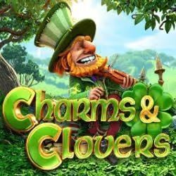 Charms and Clovers online slot logo