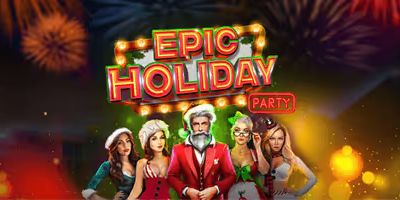 Epic Holiday Party Slot Logo