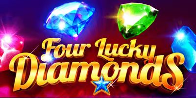 Four Lucky Diamonds Slot Logo