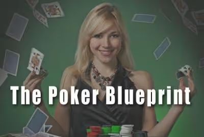 Woman with poker cards and chips