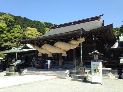 Haiden of Miyajidake Shrine 1