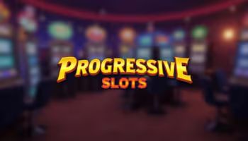 Casino Games progressive slots blury backgroud with a slot room 60448