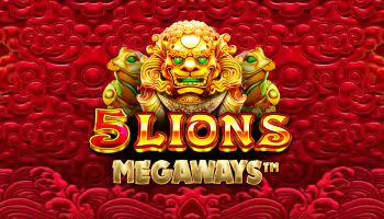 5 Lions Megaways Main Image