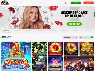 ZodiacBet Casino Welcome Bonus