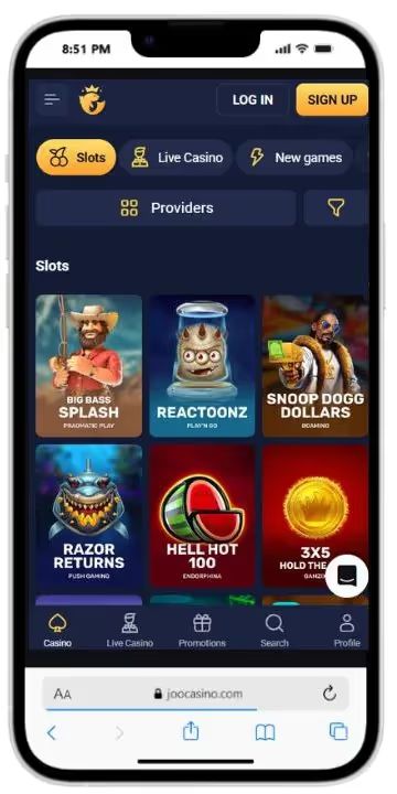 joo slots mobile