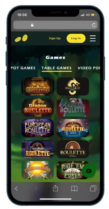 two up live casino mobile