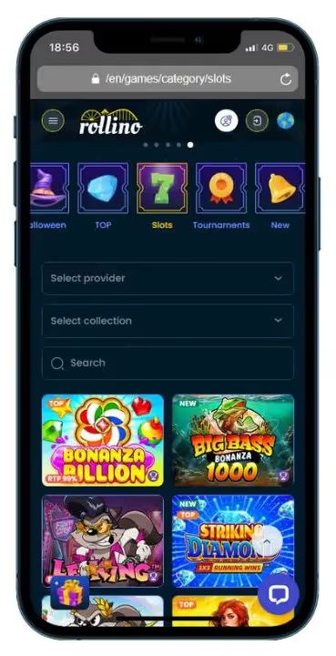 rollino slots mobile