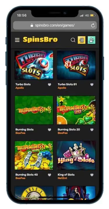 spinsbro slots mobile