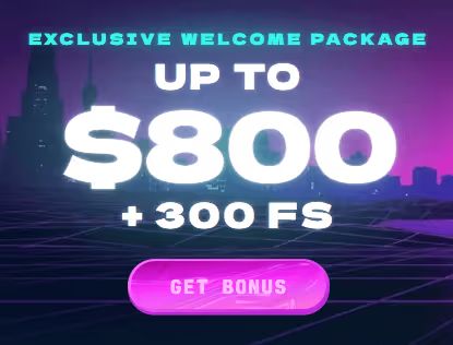 PowerUp Casino Welcome Package: $800+300 FS