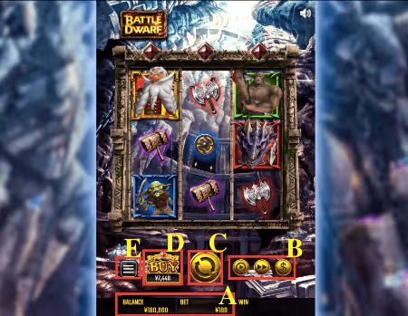 バトルドワーフ のプレイ画面