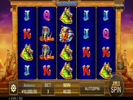 Golden Queen เกมสล็อต 5 รีล 3 แถว