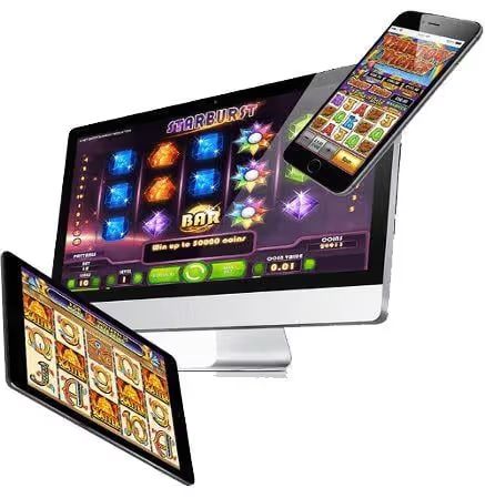 Starburst slot game on multiple devices