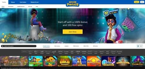 House of Pokies Casino Welcome bonus