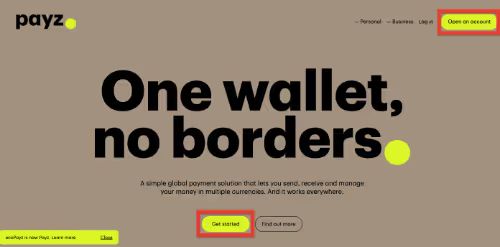 ペイズ登録