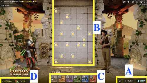 gonzos treasure hunt live2