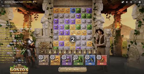 gonzos treasure hunt live5