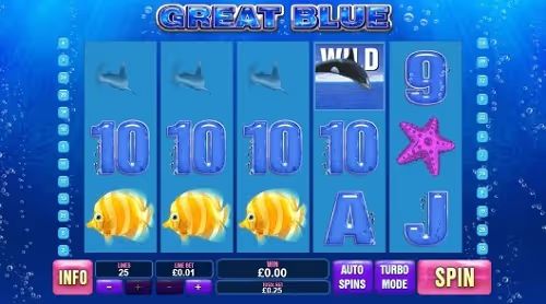 great blue slot 0
