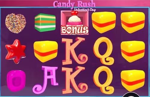 Candy Rush Valentine's Day slot game