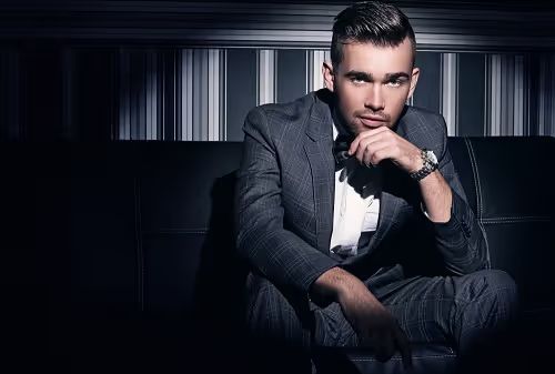 handsome man suit 1