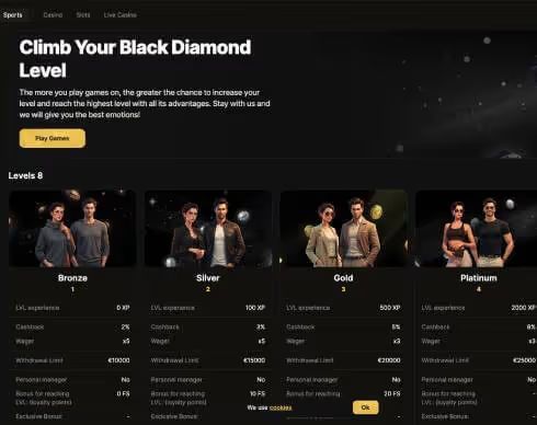 Dreamplay.bet Casino VIP screenshot