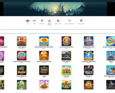 Locowin Casino online slots screenshot