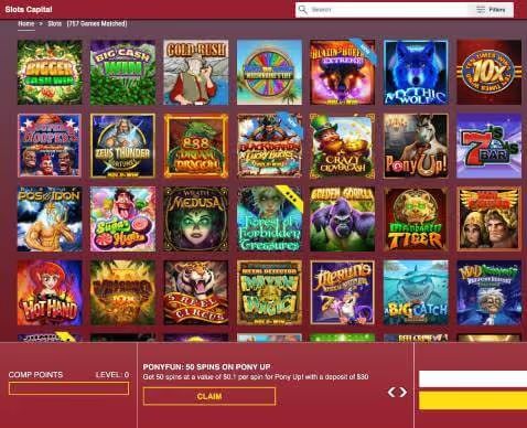 Slots Capital Casino online slots screenshot
