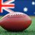 Sports Games aussie rules football a simple outline of a footba 26510