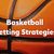Sports Games basketball strategies prompt a closeup of an orang 26476