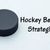 Sports Games hockey strategiesa black hockey puck on a white ic 26497