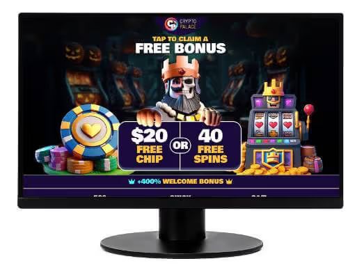 Crypto Palace Casino desktop screenshot