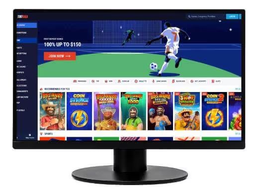 Tikitaka Casino desktop screenshot