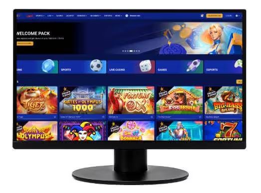 SapphireBet Casino dewsktop screenshot