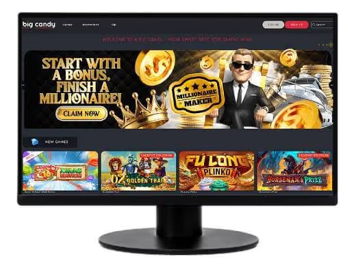 A Big Candy Casino desktop screenshot