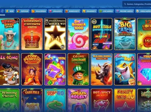 Pandido Casino online slots screenshot