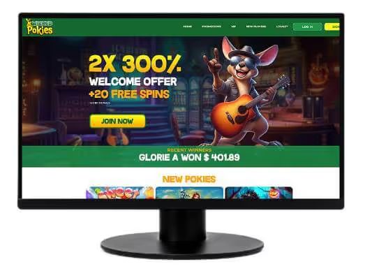 Wicked Pokies desktop screenshot