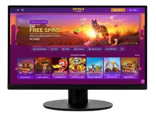 Buffalo Casino screenshot desktop