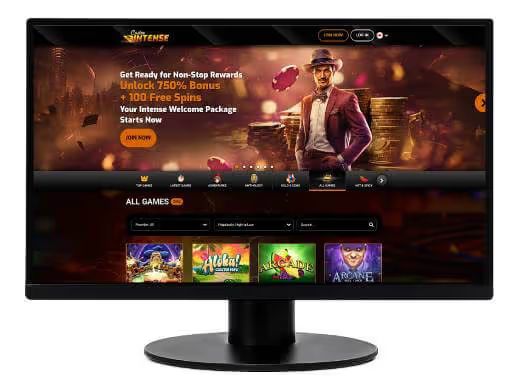 Casino Intense desktop screenshot