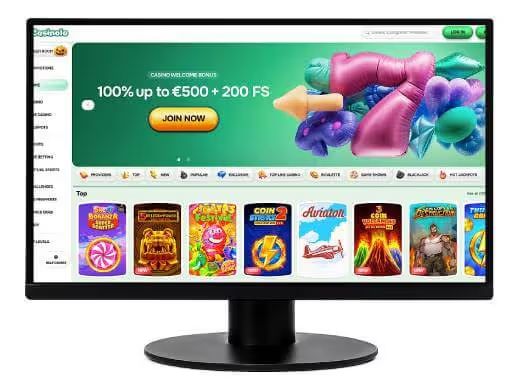 Casinolo Casino desktop screenshot