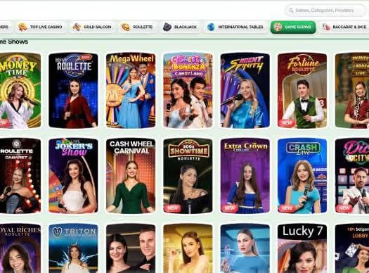 Casinolo Casino game shows screenshot