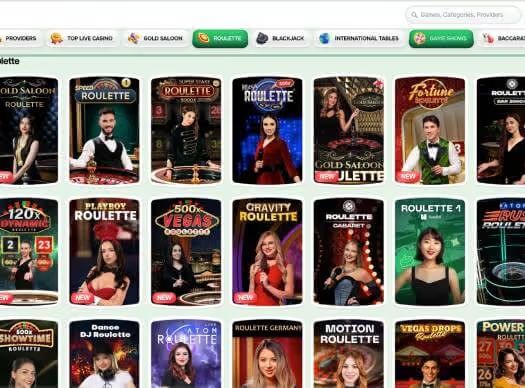 Casinolo Casino roulette screenshot