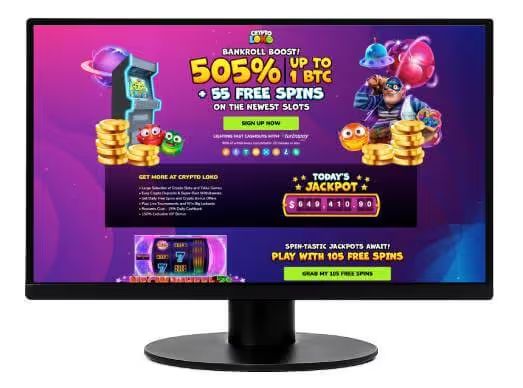 Crypto Loko Casino screenshot desktop