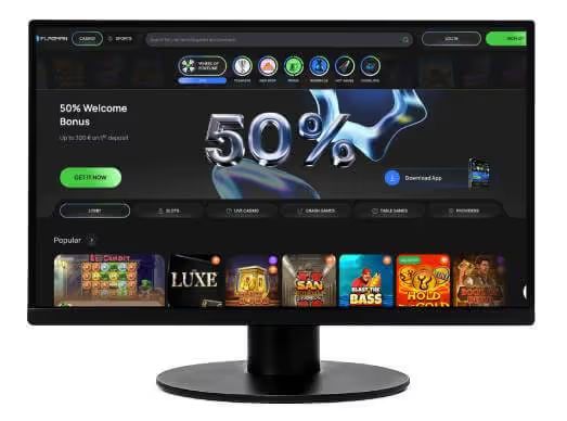 flagman casino desktop screenshot