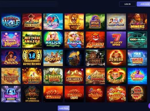 LuckyStake Casino online slots screenshot